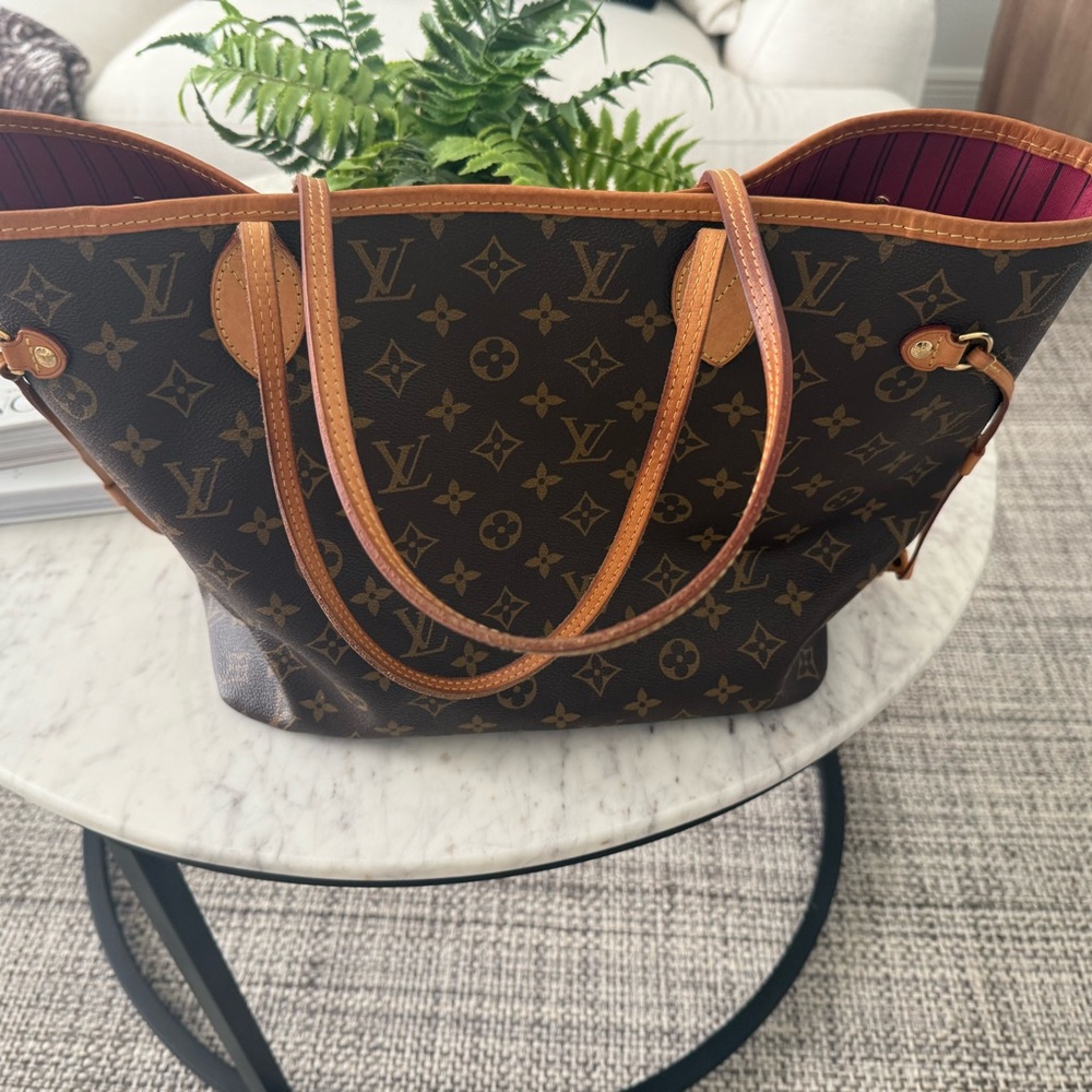 Louis Vuitton Brown Monogram Tote Bag
